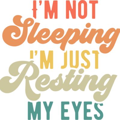 Im not sleeping Thumbnail