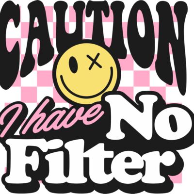 Caution I ave no filter SVG Thumbnail