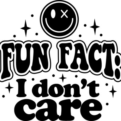 Fun fact I dont care SVG Thumbnail
