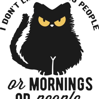 I dont like morning people SVG Thumbnail