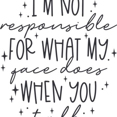 Im not responsible SVG Thumbnail