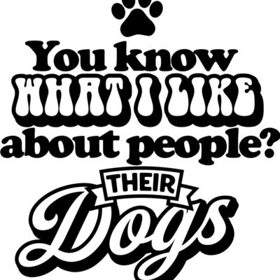 You know what I like about people SVG Thumbnail