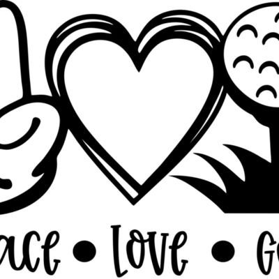 peace love golf Thumbnail